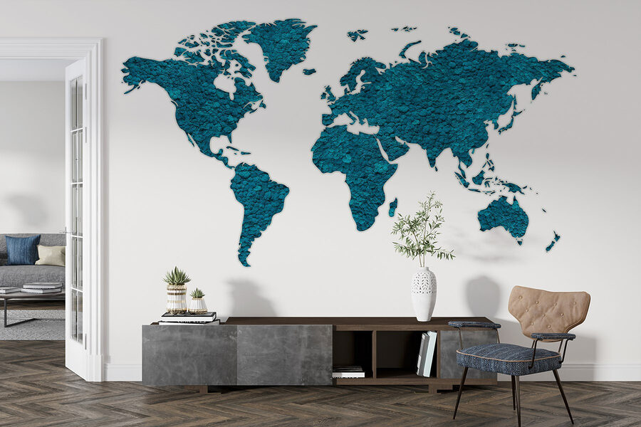 Papel de parede Mapa do mundo - Image 3