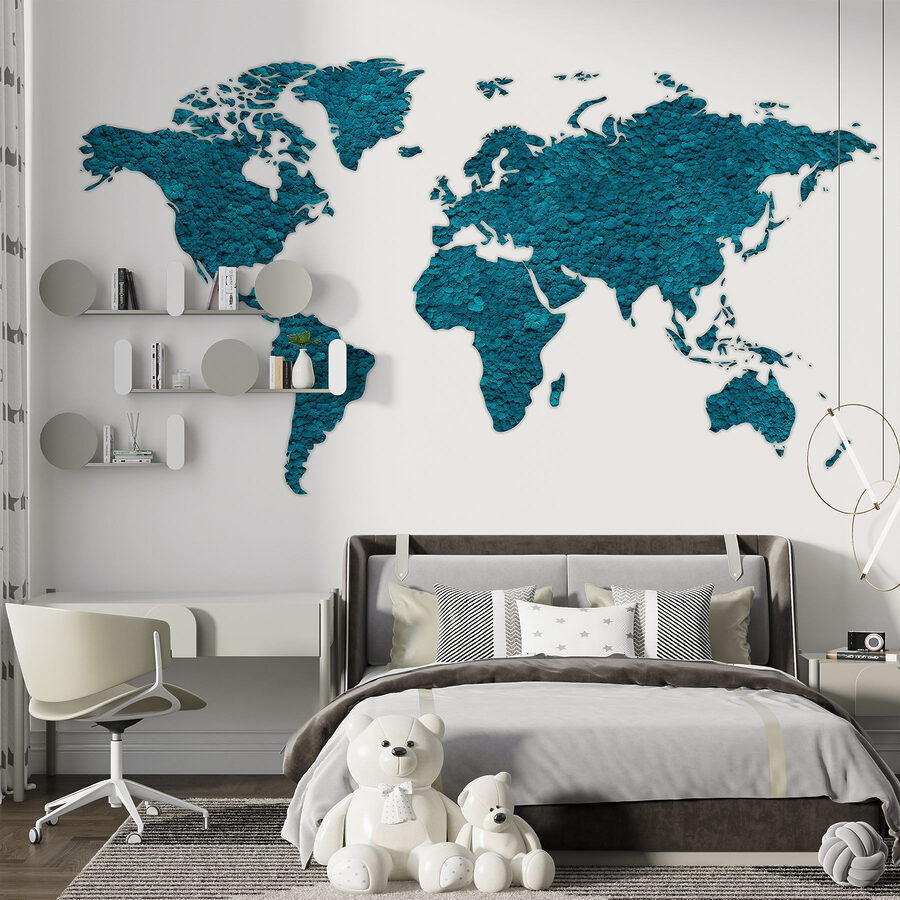 Papel de parede Mapa do mundo - Image 4