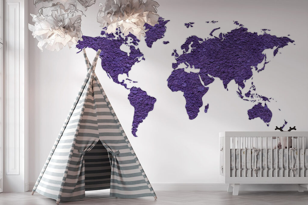 Map of the world Map of the world