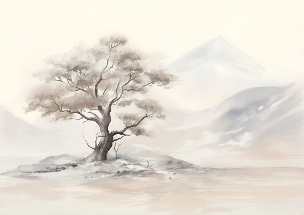 Árvore no deserto Árvore no deserto