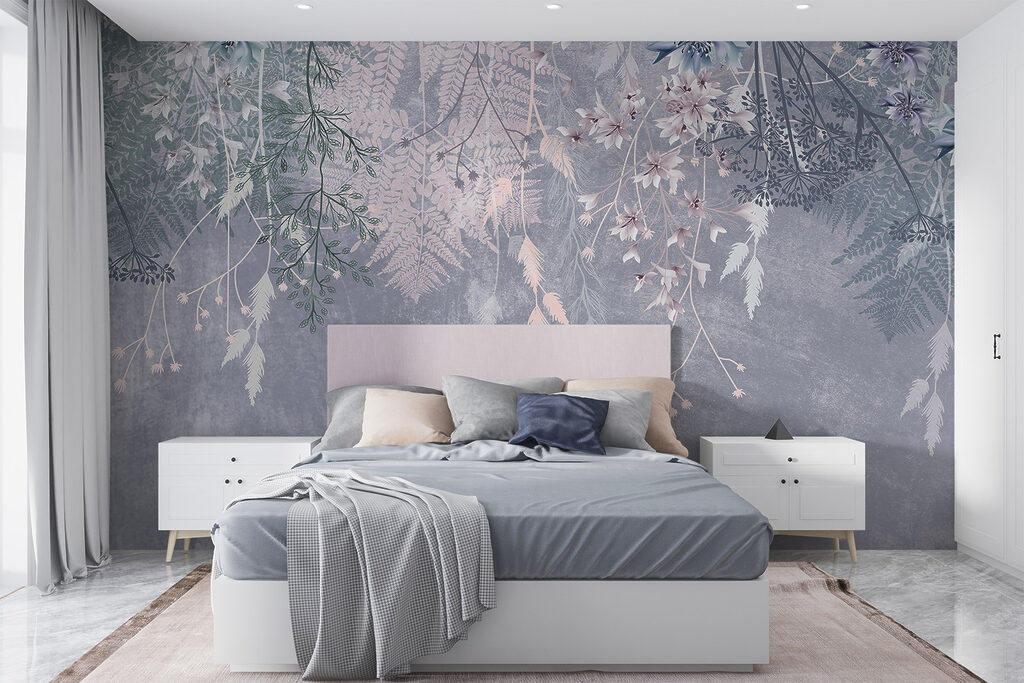 Delicate blooms on a soft backdrop