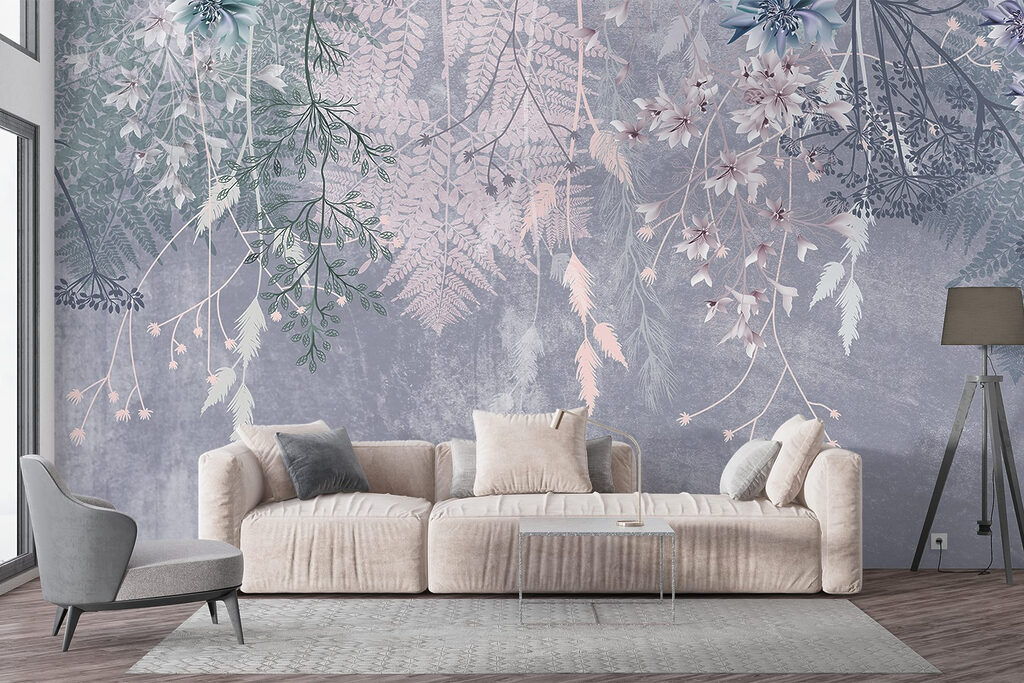 Delicate blooms on a soft backdrop