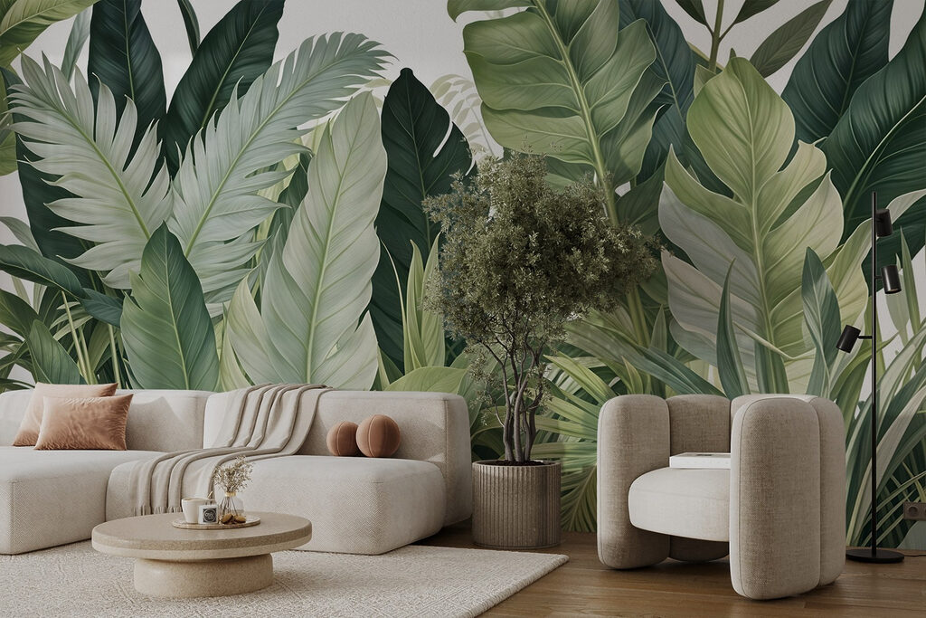 Group of green leaves Group of green leaves