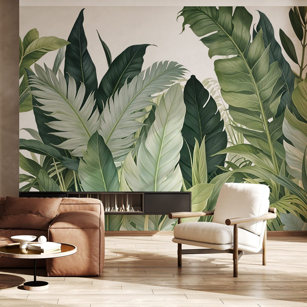 Group of green leaves Group of green leaves