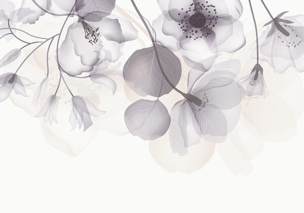 Arranjo floral delicado em tons suaves Arranjo floral delicado em tons suaves