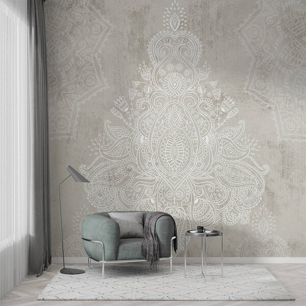 Fundo com padrão branco e cinzento Fundo com padrão branco e cinzento