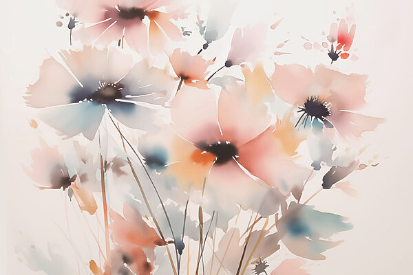 Pintura de flores Pintura de flores