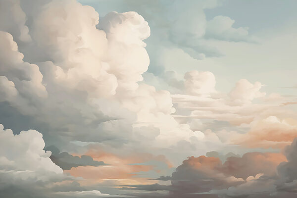 Cloudy sky with many clouds Cloudy sky with many clouds