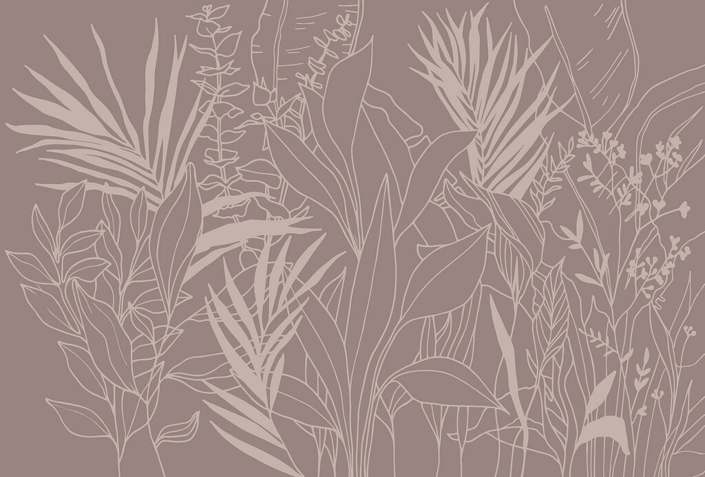 Desenho de plantas e folhas Desenho de plantas e folhas