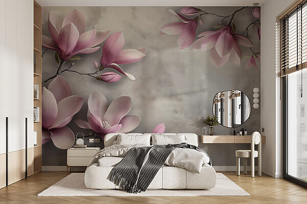 Flores delicadas em tons suaves Flores delicadas em tons suaves