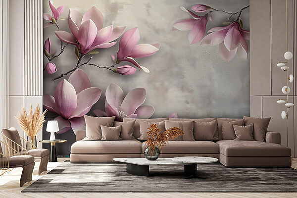 Flores delicadas em tons suaves Flores delicadas em tons suaves
