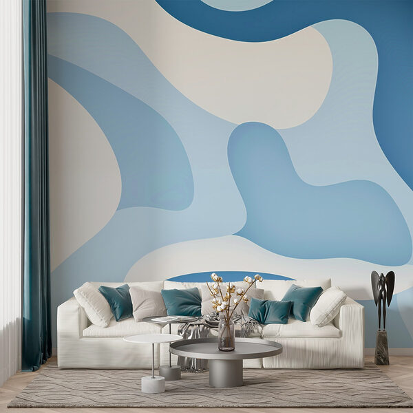 Fundo azul e branco Fundo azul e branco