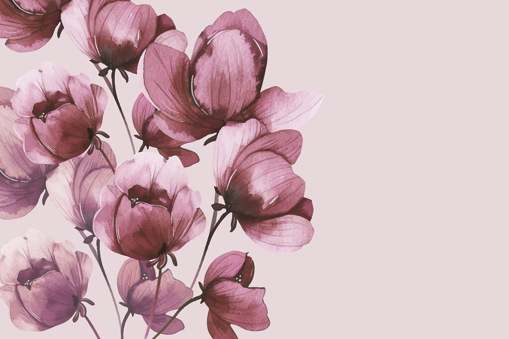 Flores delicadas em tons suaves. Flores delicadas em tons suaves.