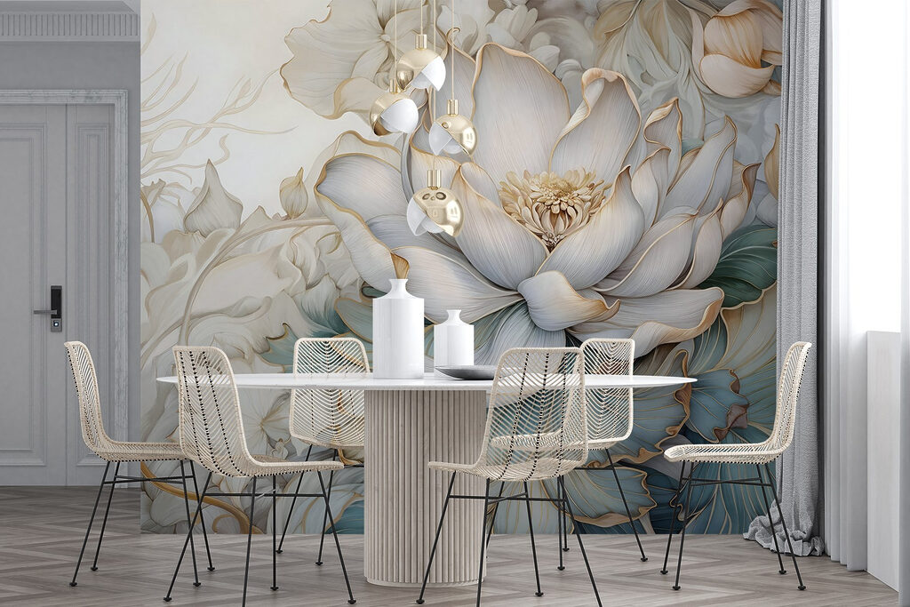 Delicate petals in soft hues