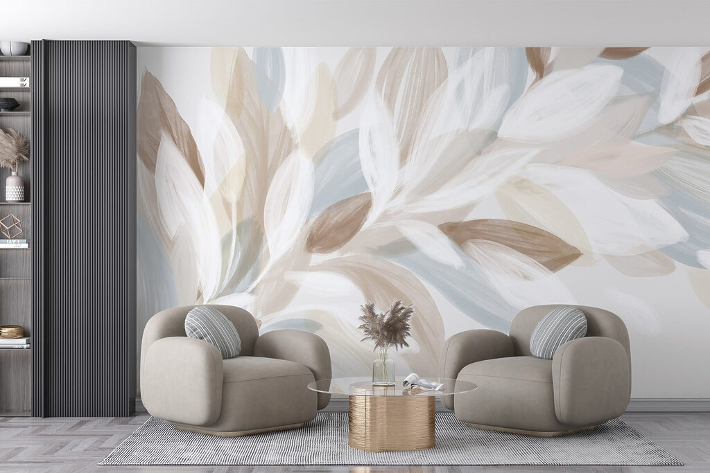 Soft tones and gentle brush strokes Soft tones and gentle brush strokes