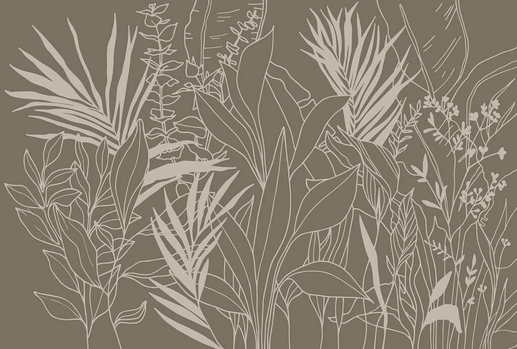 Desenho de plantas e folhas Desenho de plantas e folhas