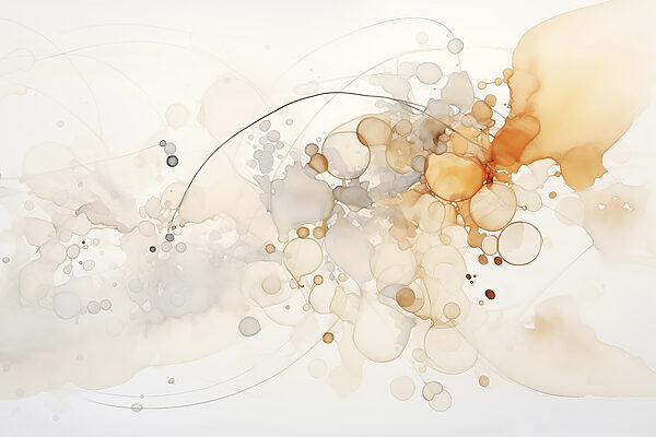 Formas abstractas em tons suaves. Formas abstractas em tons suaves.