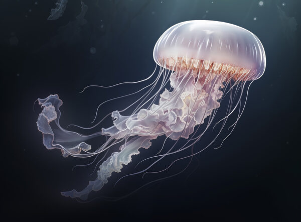 Medusas na água Medusas na água