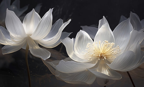 Elegant blossoms in soft light Elegant blossoms in soft light