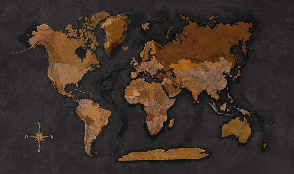 Mapa do mundo Mapa do mundo