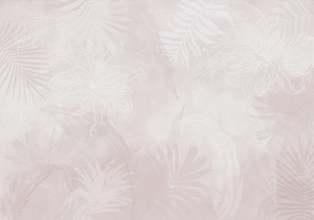 Padrão floral branco e cor-de-rosa Padrão floral branco e cor-de-rosa