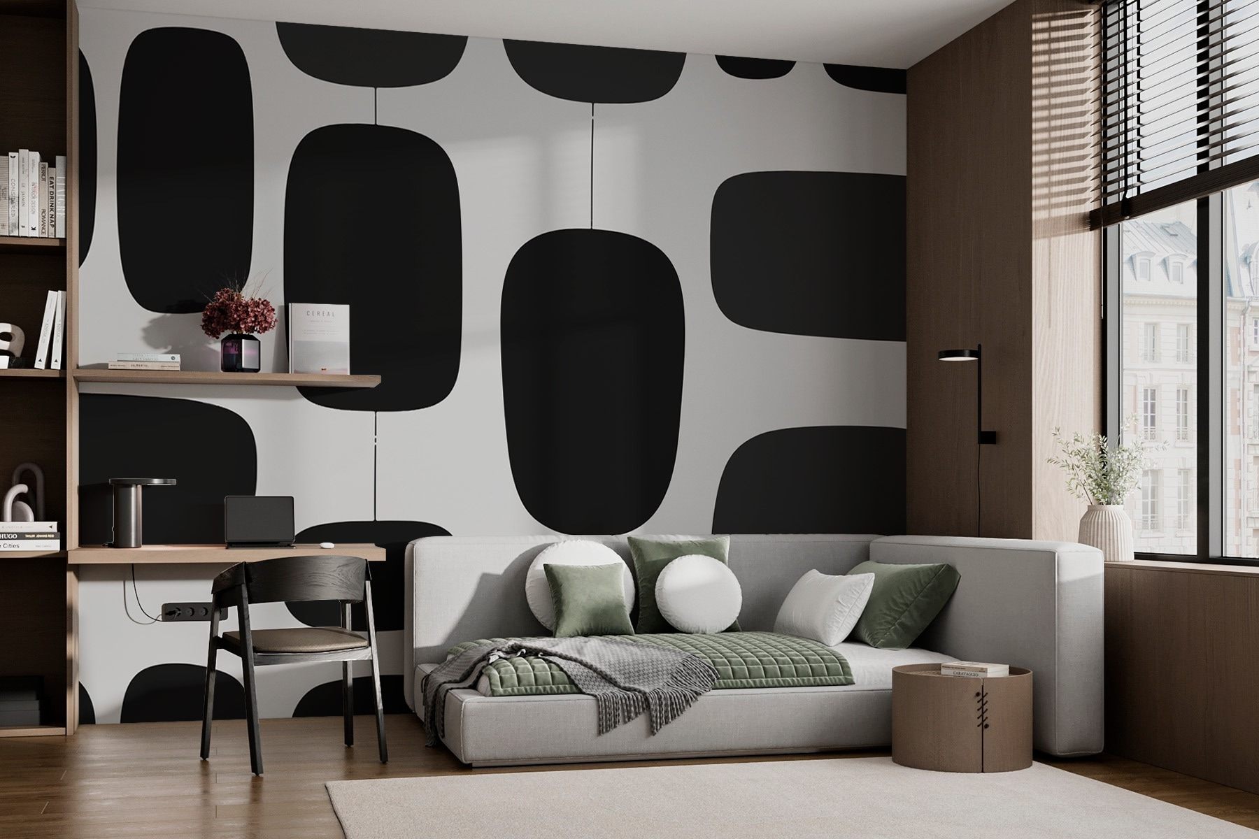 Black and white pattern