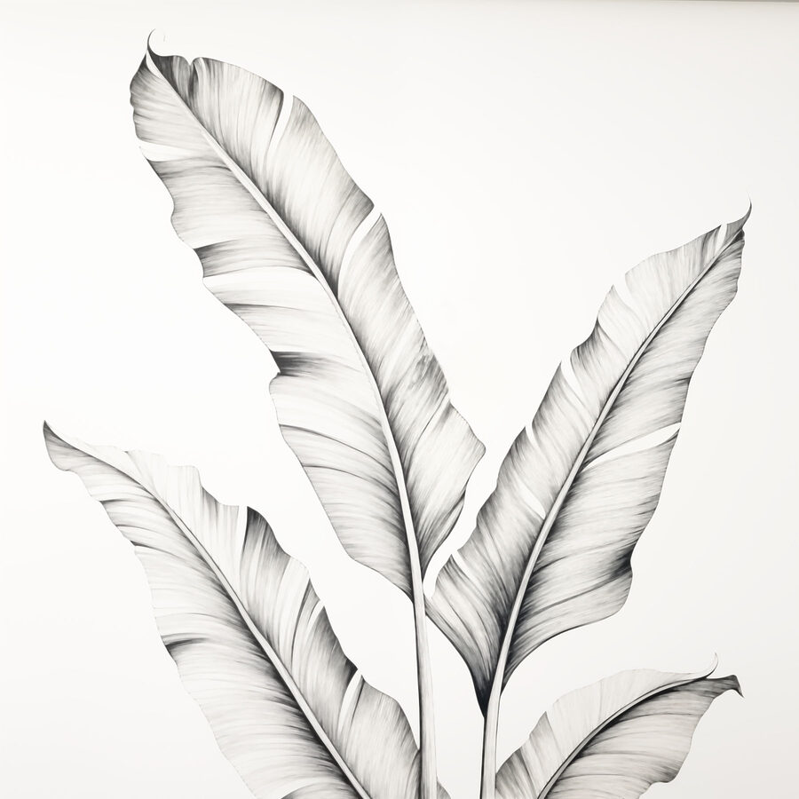 Desenho de uma planta Desenho de uma planta