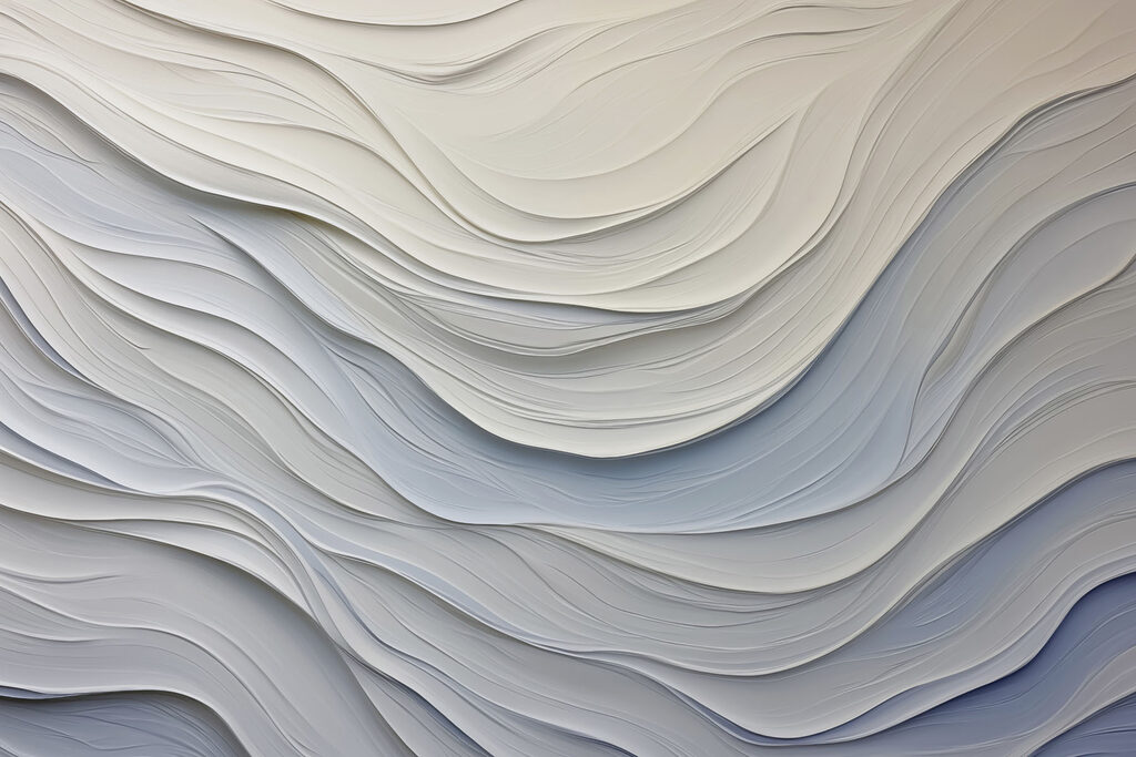 Fundo ondulado branco e cinzento Fundo ondulado branco e cinzento