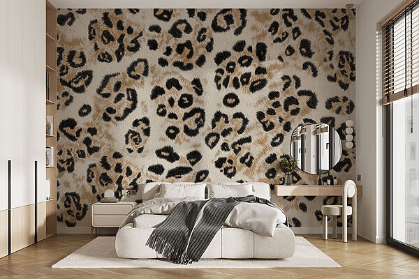 Papel de parede Padrões selvagens em textura de pelo macio (REF: w08656) Papel de parede Papel de parede Padrões selvagens em textura de pelo macio (REF: w08656)