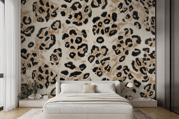 Wild patterns on soft fur texture Wild patterns on soft fur texture