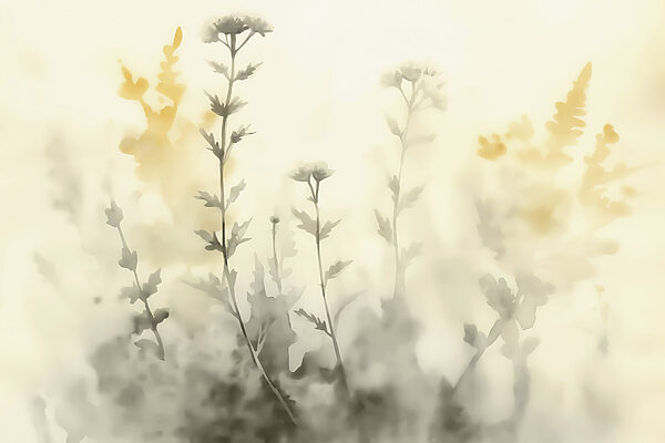 Flores delicadas em tons suaves Flores delicadas em tons suaves