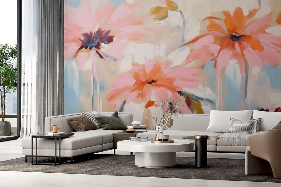 Pintura de flores