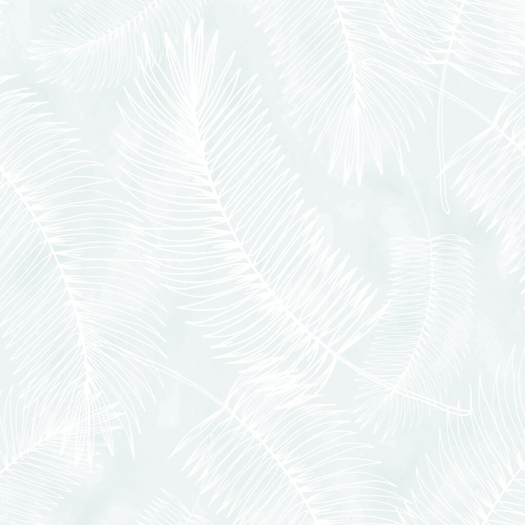 Padrão branco de folhas Padrão branco de folhas