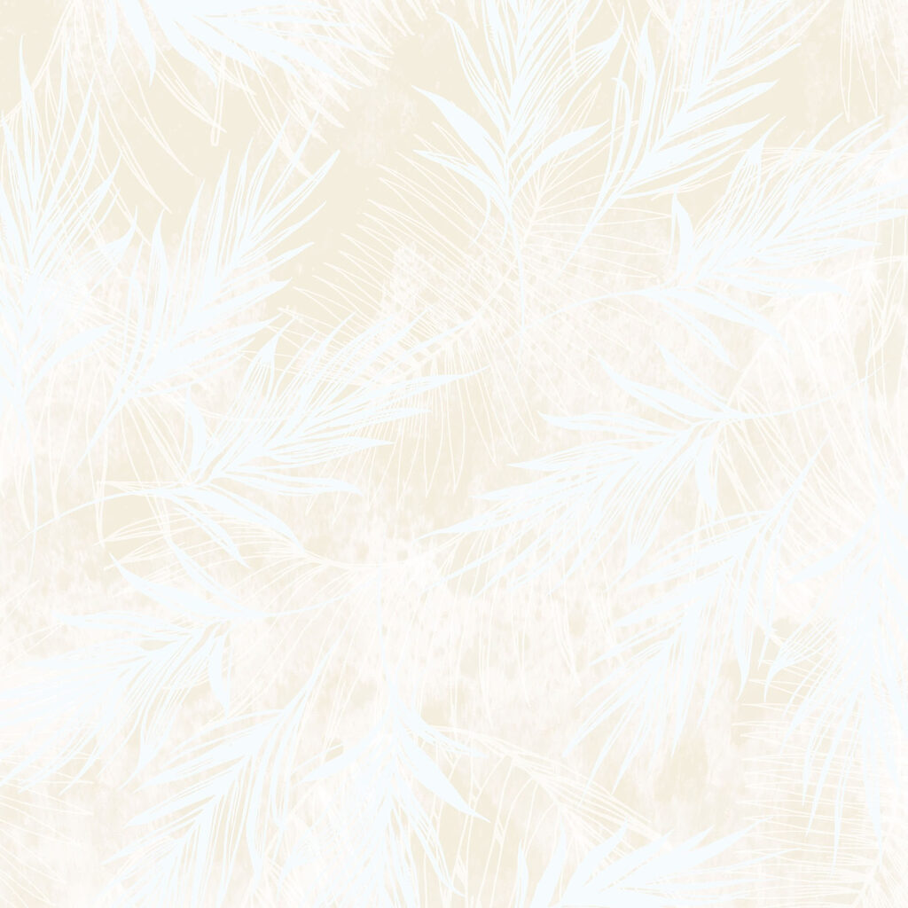 Padrão branco com folhas brancas Padrão branco com folhas brancas