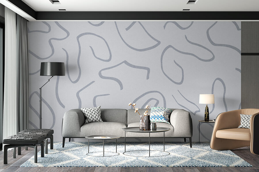 Fundo branco com linhas