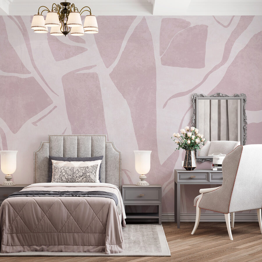 Padrão cor-de-rosa e branco