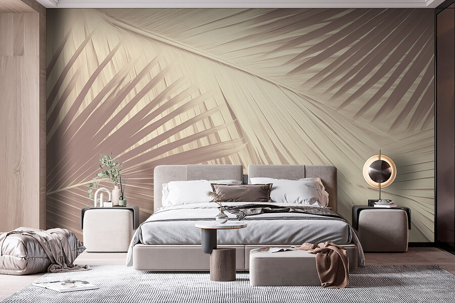 A textura da natureza em tons suaves.