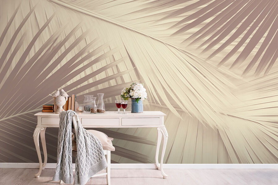 A textura da natureza em tons suaves.