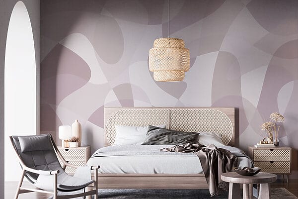 Padrão branco e roxo Padrão branco e roxo