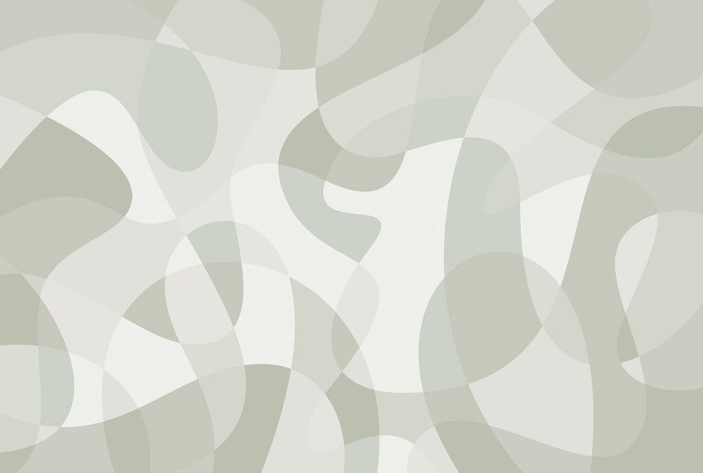 White and grey background with circles