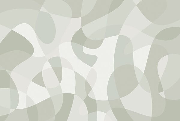 White and grey background with circles