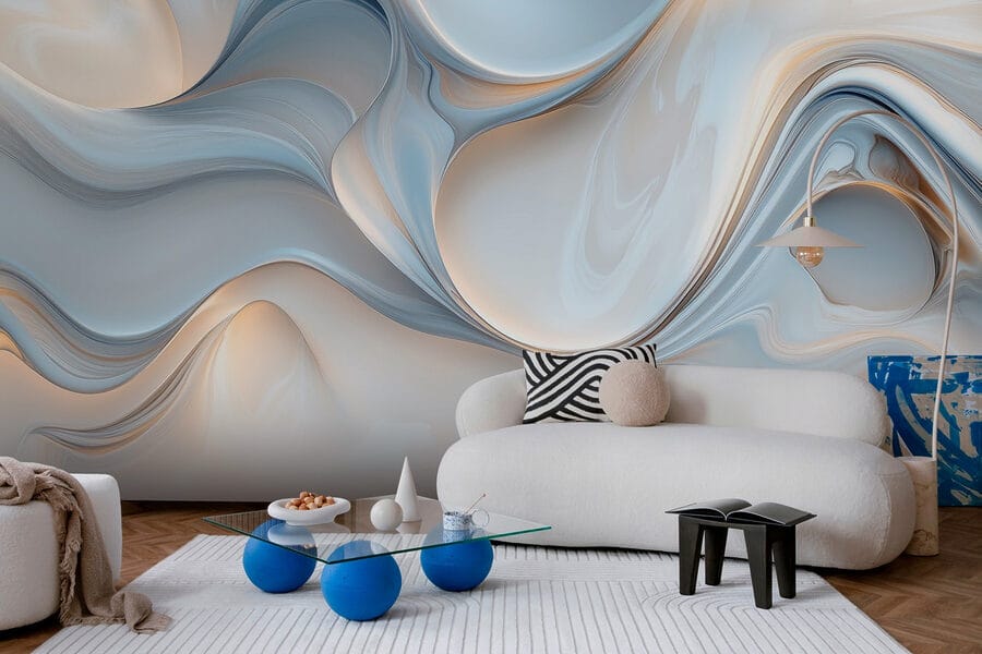 Fundo branco e cinzento com remoinhos Fundo branco e cinzento com remoinhos