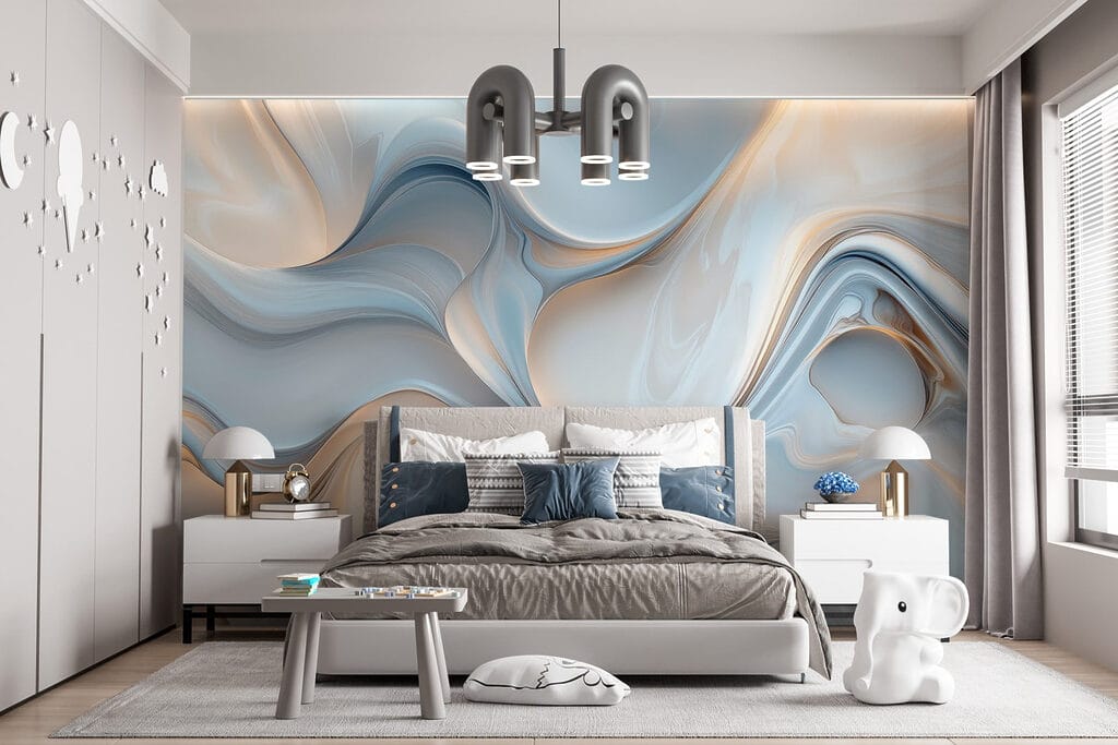 White and grey swirly background White and grey swirly background