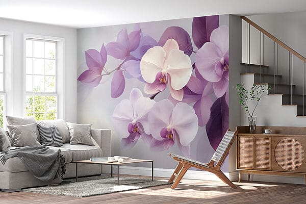 Orquídeas delicadas em tons suaves Orquídeas delicadas em tons suaves