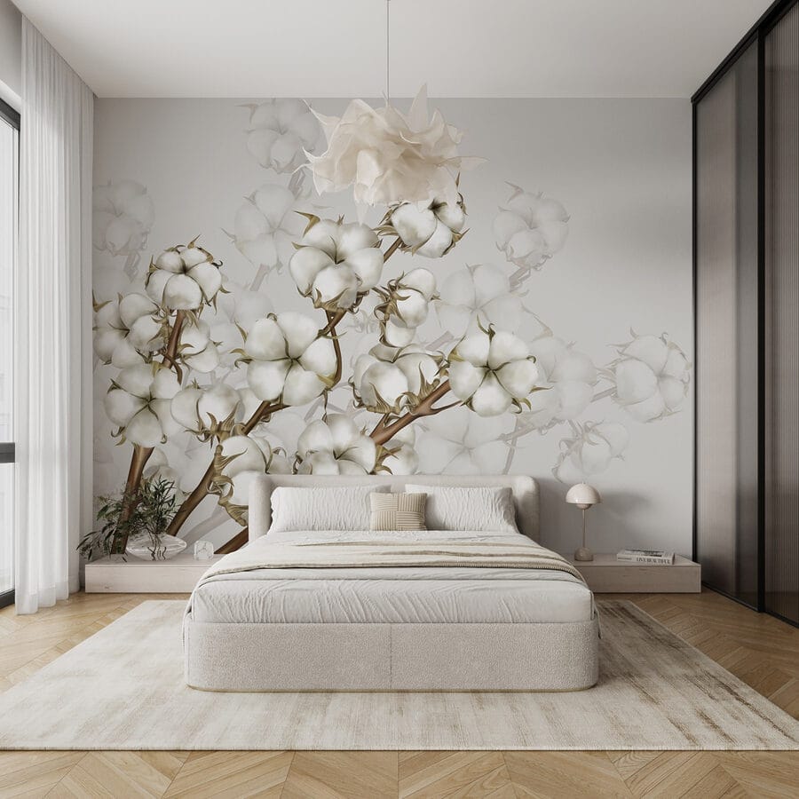 Planta com flores brancas