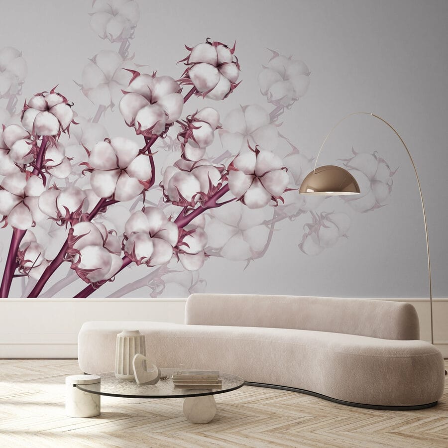 Planta com flores brancas