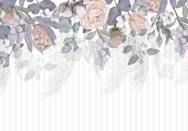Arranjo de flores em tons pastel suaves. Arranjo de flores em tons pastel suaves.