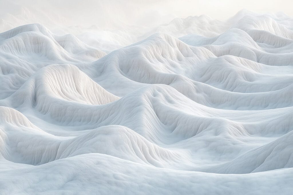 Montanhas cobertas de neve Montanhas cobertas de neve
