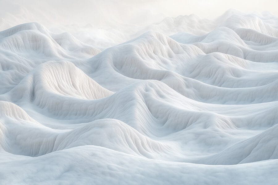 Montanhas cobertas de neve Montanhas cobertas de neve