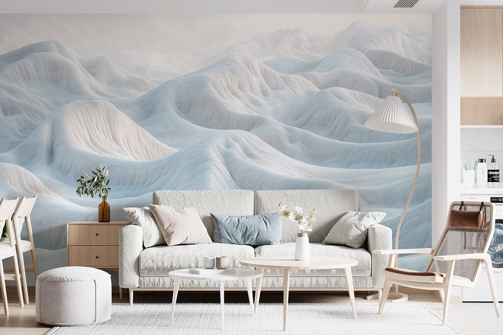 Snow covered mountains Snow covered mountains